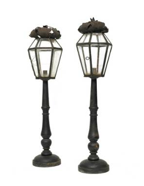 A Pair of 19th Century Italian Processional Lanterns